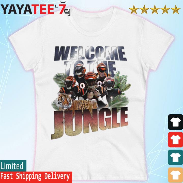 bengals welcome to the jungle shirt