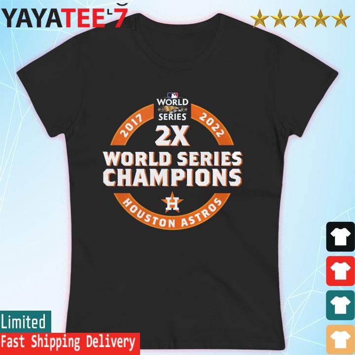 Men's Fanatics Branded Black Houston Astros 2022 World Series Champions  Parade T-Shirt