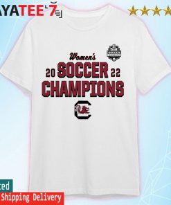 2022 SEC Women's Soccer South Carolina Gamecocks Conference Tournament Champions T-Shirt