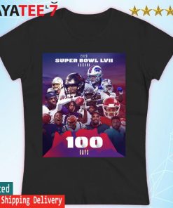 Official 2023 Super Bowl LVII Arizona 100 day shirt, hoodie