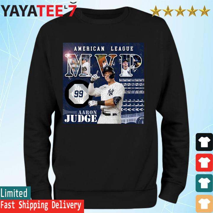 American League MVP 2022 99 Aaron Judge NJ Yankees shirt, hoodie, sweater,  long sleeve and tank top