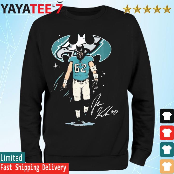 Philadelphia Eagles Jason Kelce Batman Signature Shirt, hoodie, sweater,  long sleeve and tank top