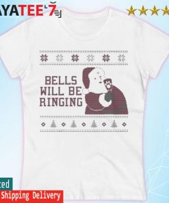 Bells Will Be Ringing Mississippi State Bulldogs ugly sweater Women's T-shirt
