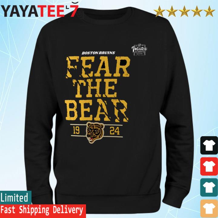 Boston Bruins Rear the Bear 2023 NHL Winter shirt, hoodie