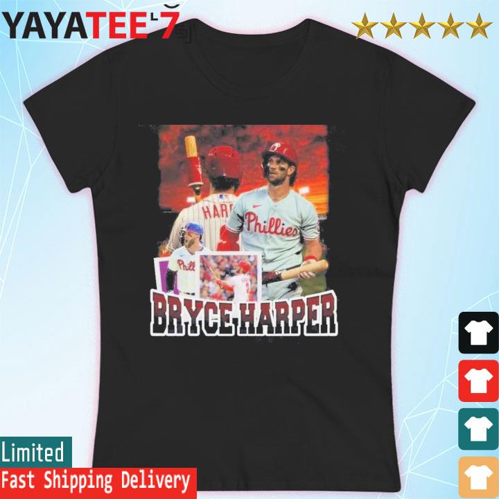 Philadelphia Phillies Bryce Harper Home Run 2022 MLB World Series Unisex T- Shirt - REVER LAVIE