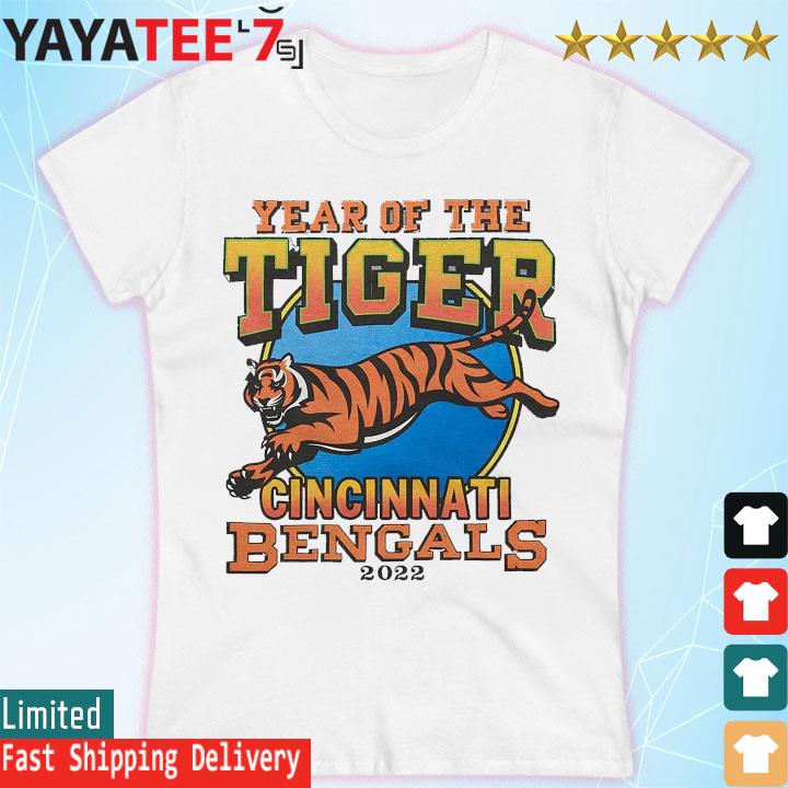 Cincinnati Bengals Year Of The Tiger 2022 shirt, hoodie, sweater, long  sleeve and tank top
