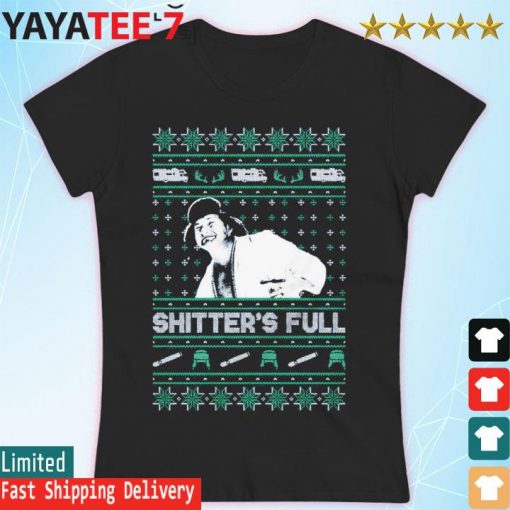 Cousin Eddie Shitter Full Ugly Christmas Shirt Women's T-shirt