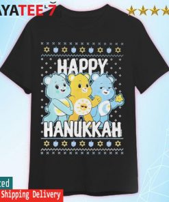 Cute Bears Happy Hanukkah ugly Christmas shirt