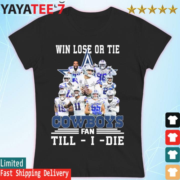 Dallas Cowboys Shirt, You Only Live Once Live It As A Cowboys Fan  Signatures - Bring Your Ideas, Thoughts And Imaginations Into Reality Today