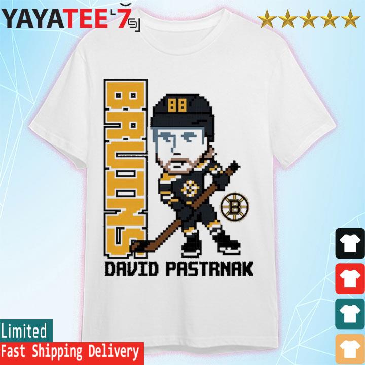 David Pastrnak Boston Bruins Youth Pixel Player 2.0 T-Shirt, hoodie, sweater,  long sleeve and tank top