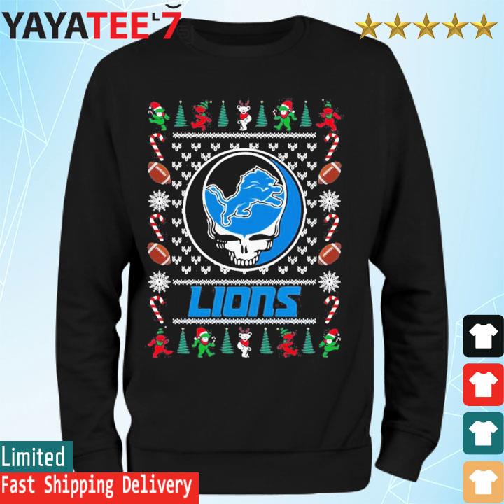 Detroit Lions Christmas Logo Shirt, hoodie, longsleeve, sweater