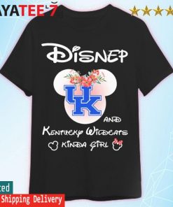Disney Mickey mouse and Kentucky Wildcats kind girl shirt