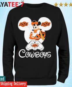 Disney Mickey Mouse I Love OSU Cowboys s Sweatshirt