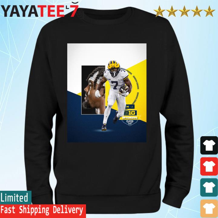 Michigan Football Donovan Edwards 7 shirt, hoodie, sweater, long sleeve and  tank top