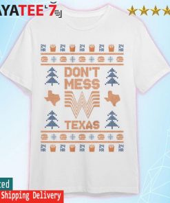 Don't Mess With Texas ugly Christmas Sweater