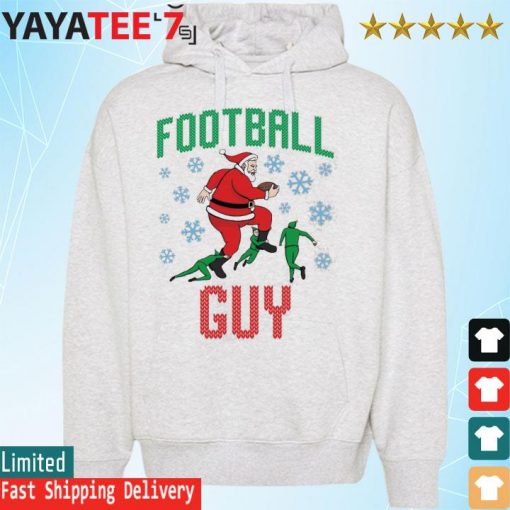 Football Guy Ugly Christmas Sweater Hoodie