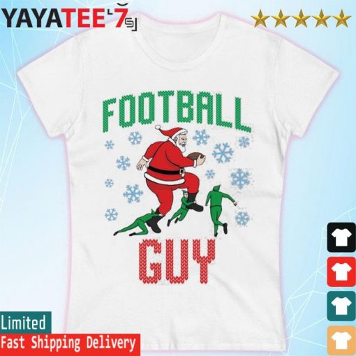 Football Guy Ugly Christmas Sweater Women's T-shirt