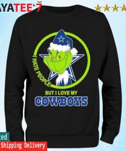 Grinch I Hate People But I Love Dallas Cowboys Christmas 2022 Sweater shirt,  hoodie, sweater, long sleeve and tank top