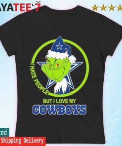 Grinch I Hate People But I Love My Dallas Cowboys christmas 2022