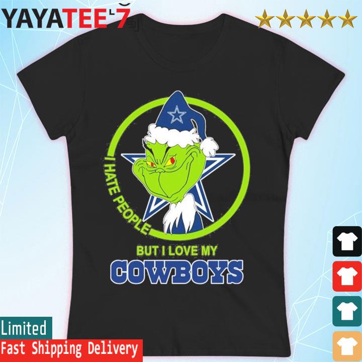 I Hate People But I Love My Cowboys T-Shirt