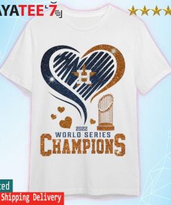 Heart Houston Astros 2022 World Series Champions shirt