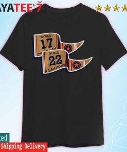 Houston Astros Championship Pennants 2017 2022 Shirt,Sweater