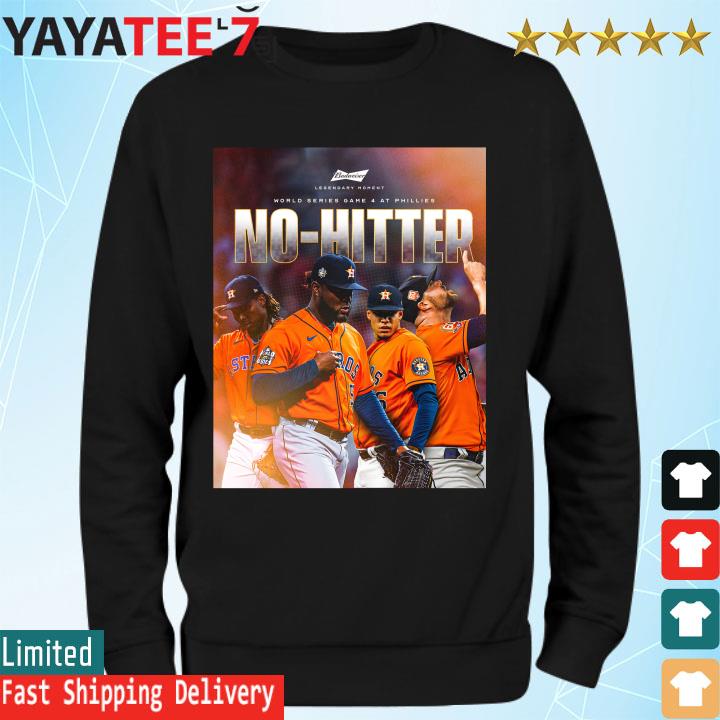 Houston astros 2022 world series no hitter shirt, hoodie