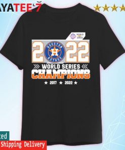 Houston Astros Fanatics Branded 2017 World Series Champions Trophy Roster T- Shirt - Black