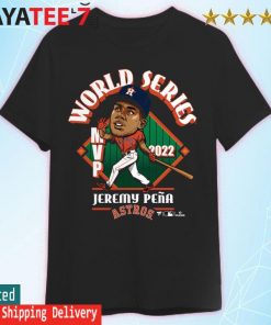 2022 World Series MVP Jeremy Pena Houston Astros Signatures Shirt, hoodie,  sweater, long sleeve and tank top