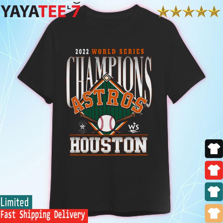 Houston Astros Majestic Mlb 22 World Series Champions T-shirt
