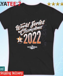 New Majestic Houston Astros World Series Champions T-Shirt Women's