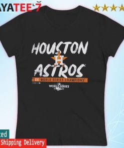 Women's Houston Astros Majestic Threads Black 2022 World Series