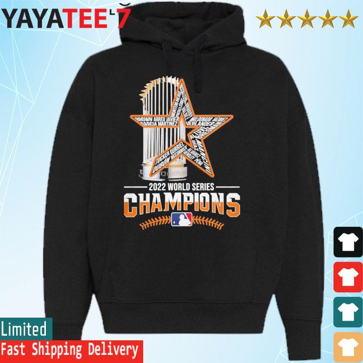 Houston Astros Player Name Cup 2022 World Series Champions shirt, hoodie,  sweater, long sleeve and tank top