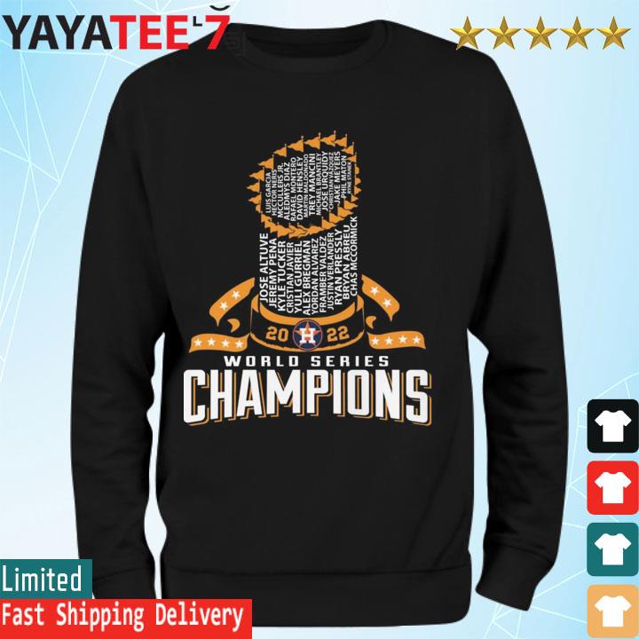 Houston Astros Trophy Season 2022 Champions shirt, hoodie, sweater