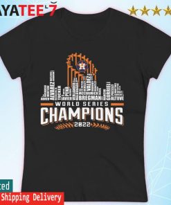 The Skyline Houston Astros World Series Champions 2022 shirt, hoodie,  sweater, long sleeve and tank top