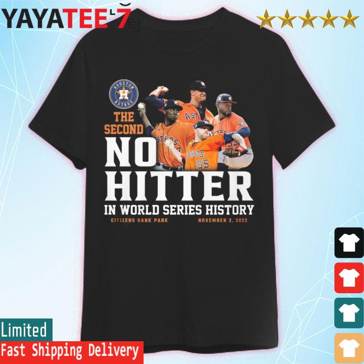 Houston Astros 2022 World Series No Hitter T-shirt t-shirt by To