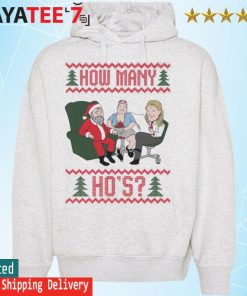 How Many Ho's Ugly Christmas Sweats Hoodie