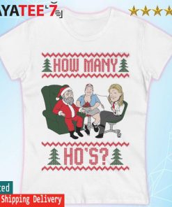 How Many Ho's Ugly Christmas Sweats Women's T-shirt