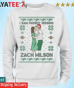 I Saw Mommy Kissing Zw Ugly Christmas Sweater Sweatshirt