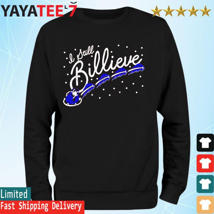 Billieve Logo Buffalo Bills T-shirt, hoodie, sweater, long sleeve