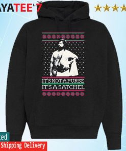 It's Not A Purse It's A Satchel Ugly Christmas Sweater Hoodie