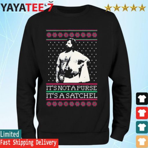 It's Not A Purse It's A Satchel Ugly Christmas Sweater Sweatshirt