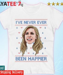 I've Never Ever Been Happier Ugly Sweater Women's T-shirt