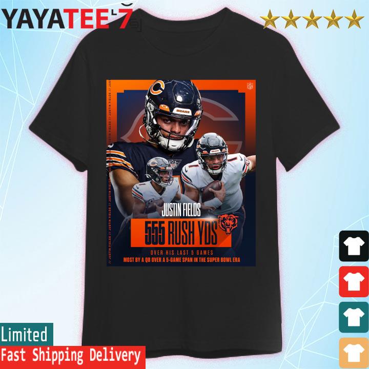 Justin Fields Chicago Bears all time shirt, hoodie, sweater, long sleeve  and tank top