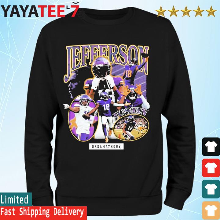 Justin Jefferson 18 the Eras tour poster shirt, hoodie, sweater, long  sleeve and tank top