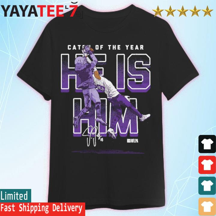 Justin Jefferson Minnesota One-Handed Catch of the year 2022 shirt