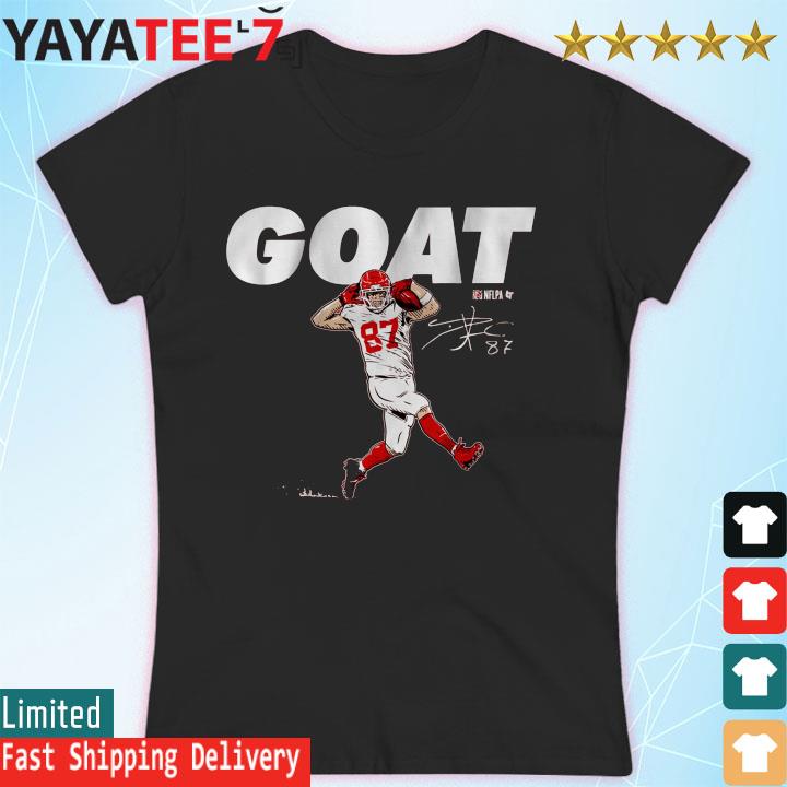 Travis Kelce Shirt Goat 87 Kansas City Chiefs Gift - Personalized