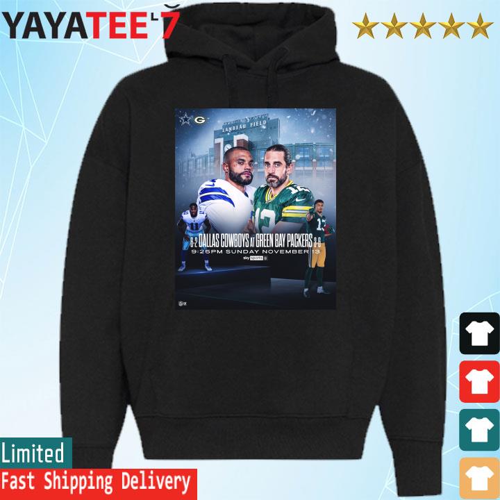 Packers Pro Shop Green Bay Packers Vs Dallas Cowboys At Lambeau Field  November 13, 2022 GameDay Shirt, hoodie, sweater, long sleeve and tank top