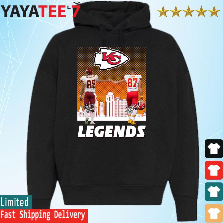 Kansas City Chiefs Tony Gonzalez and Travis Kelce Legends signatures shirt,  hoodie, sweater, long sleeve and tank top