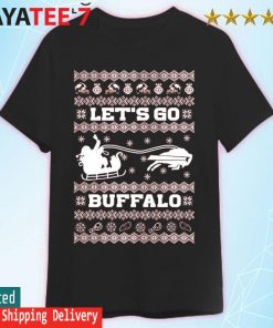 Let's go Buffalo Bill merry Christmas Holiday sweatshirt